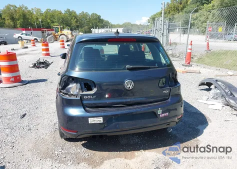 2012 Volkswagen Golf Tdi 4-Door z USA, uszkodzony, nr VIN WVWDM7AJ1CW340734